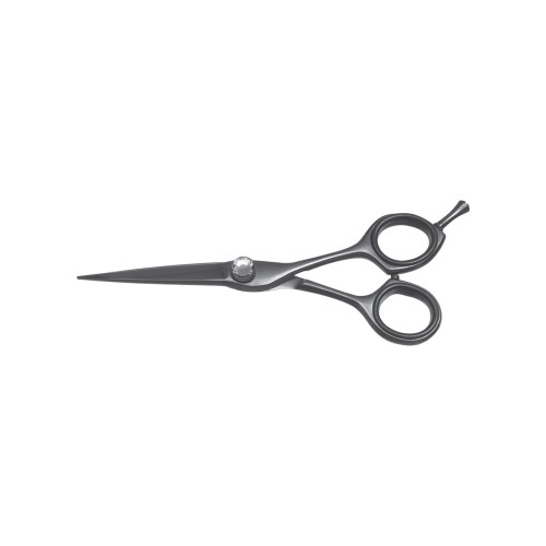 Barber Hair Cutting Scissors Steel Black Rotary Handle Hairdressing Scissors 